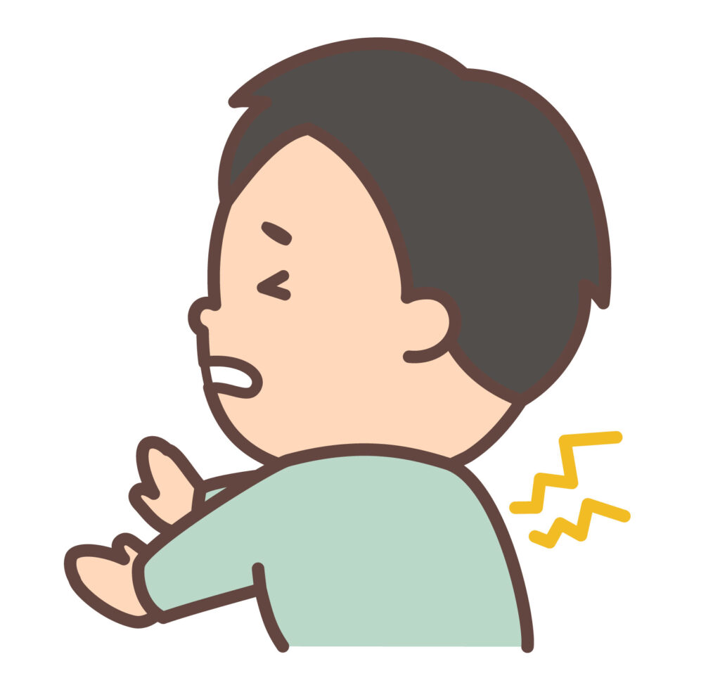 背中の痛み